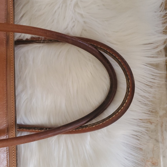 Dooney & Bourke Cream and Brown Satchel - Picture 16 of 16